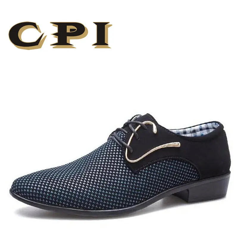 CPI/2018 Весенние новые дизайнерские деловые мужские модельные туфли в стиле