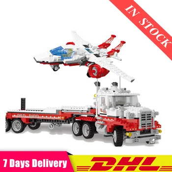

DHL 21017 1206Pcs Model Series The Mach II Red Bird Rig Set Educational Building Blocks Bricks Toys Compatible 5591