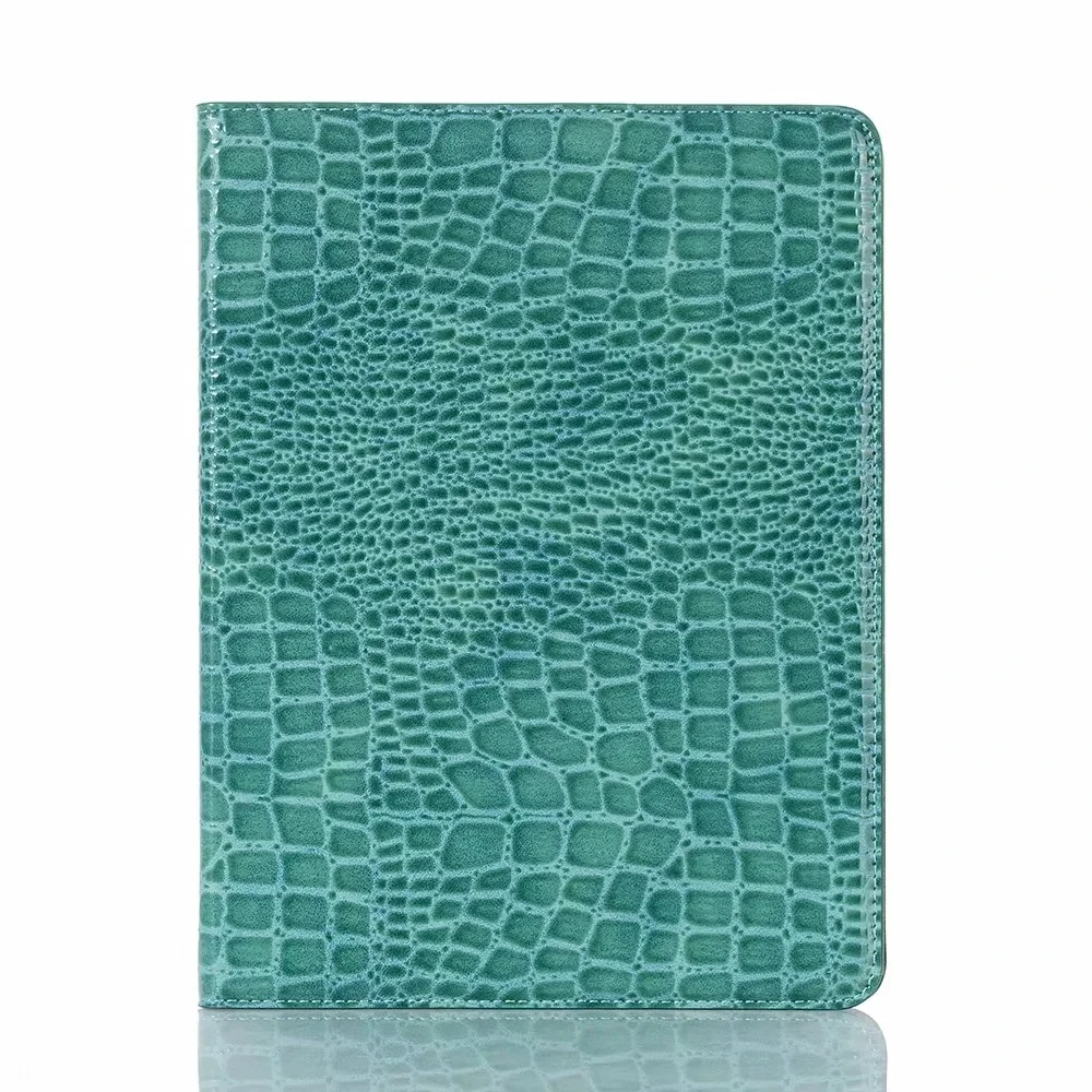

For iPad Pro 11 inch 2nd 2020 Case PU Leather Crocodile Smart Cover Folio Stand Card Pencil Holder High Quality for Women