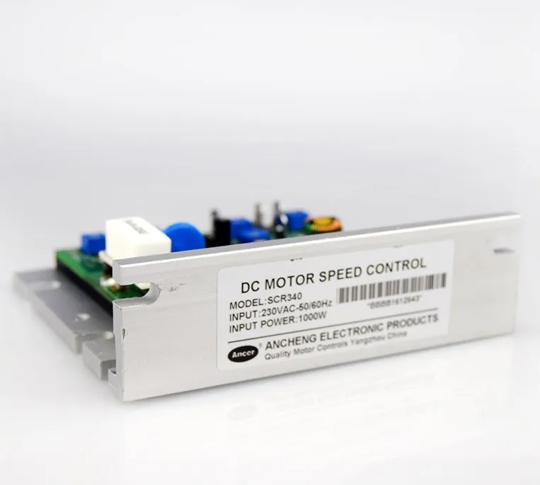 

DC Brushed Motor Speed Controller SCR340 KBIC 230VAC 6A High Power Lathe Speed Controller Controller