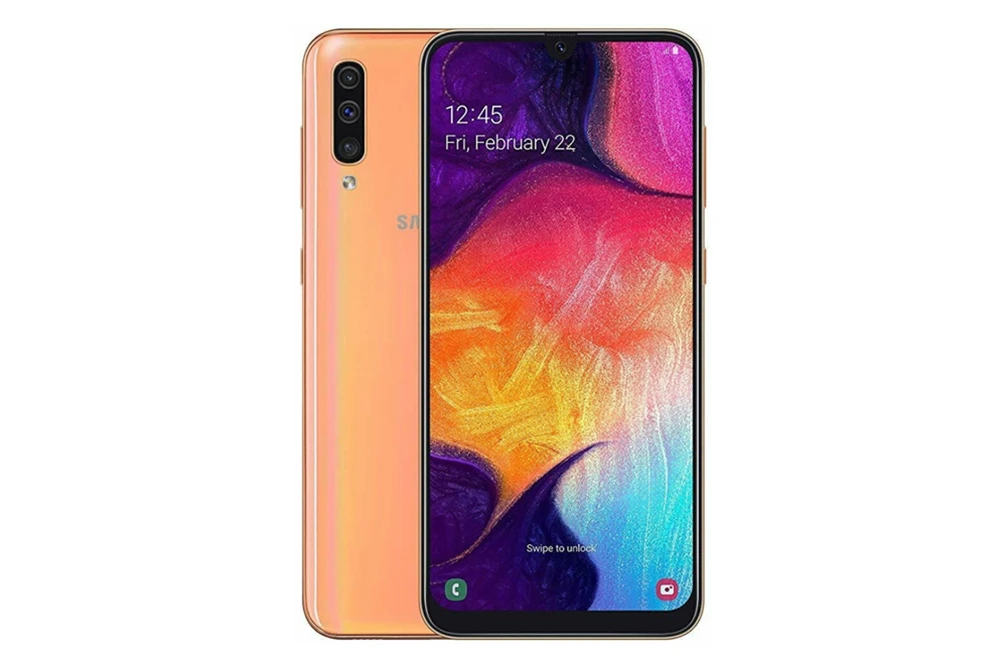 iphone 8 refurbished Samsung Galaxy A50 A505FD A505FN/DS Dual Sim Global Version 4GB RAM 128GB ROM 6.4" NFC Exynos 4G LTE Original Cell Phone iphone 7 refurbished