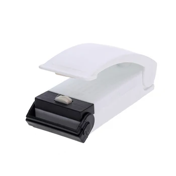 

Mini Portable Heat Sealer Household Food Plastic Packaging Hand Press Seal Machine Bag Clip 002