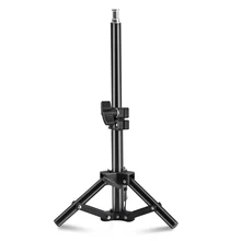 Photography Mini Table 37cm/14.5inch Flat Head Light Stand For Photo Studio Shooting LED Lamp Metal Tripod