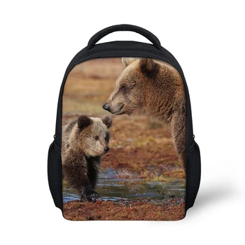 

3D Naughty Bear Pattern for Fashion School Bag Kindergarten Children Boys Backpack Girls Small Casual Book Bags Mochila Dropship