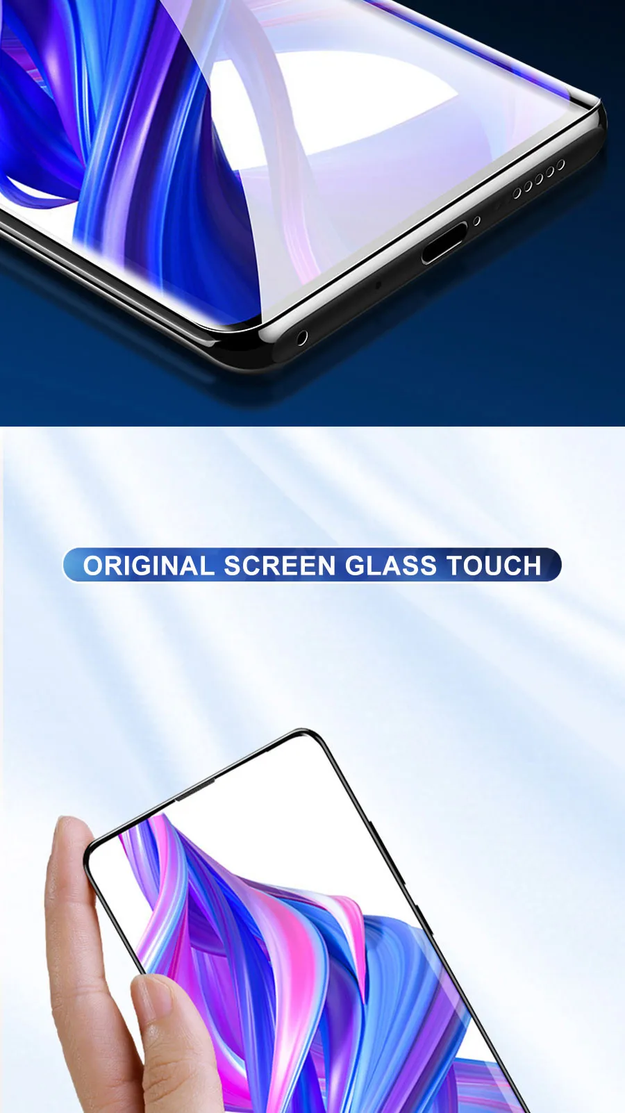 9D Защитное стекло для huawei Honor 9X 8X 8C 8A 9i 10i 20i Honor 20 V20 V10 V9 Play закаленное защитное стекло для экрана