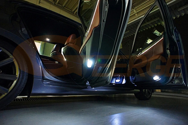 Для Lexus RX RX300 RX330 RX350 RX400 1999 2014 ультра яркий Smd светодиодный дверной светильник лампа