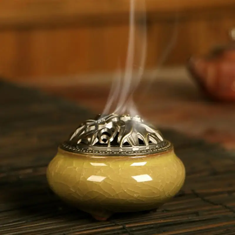 Конусная курильница с сплавом Calabash подставка для ароматических палочек керамическая курильница пепельница поднос чаша