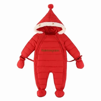 

Winter Cotton Baby Rompers Winter Thick Boys Costume Girls Warm Infant Snowsuit Kid Jumpsuit Children Outerwear Baby Wear