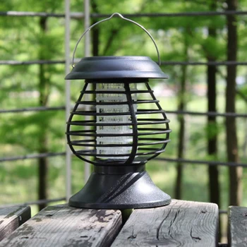 

Solar Mosquito Killer Lamp Courtyard Garden Electric Mosquito Outdoor Mosquito Catcher Household