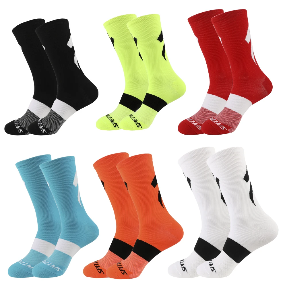 Men Women Cycling Socks Sport Socks Outdoor Riding Socks Run Climbing Camping Basketball Soccer Outdoor Running