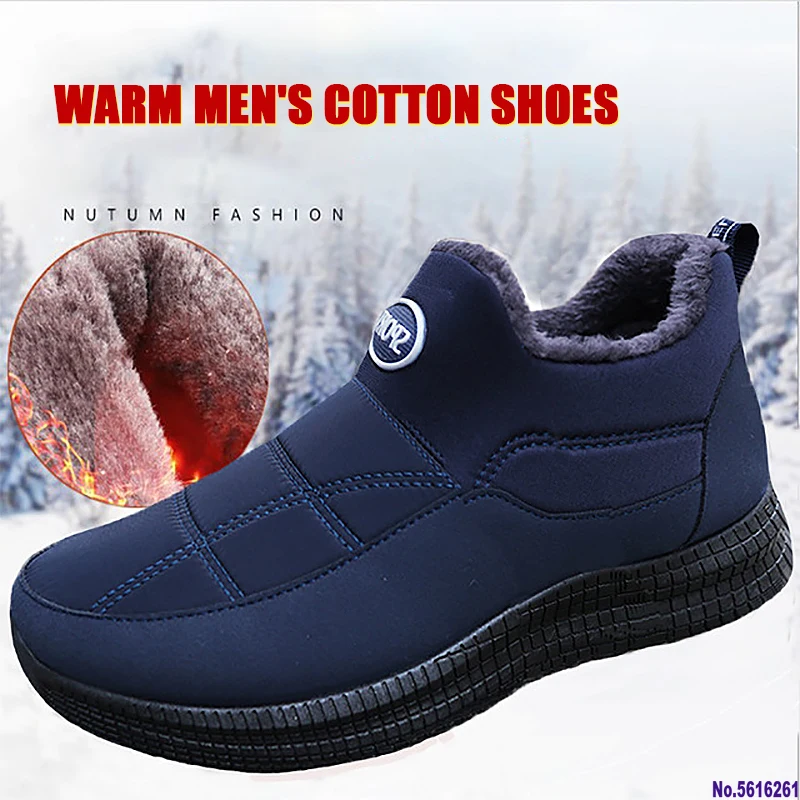 

Winter Men Loafers New Fashion Men Casual Warm Shoes Comfortable Men Fur Flats Driving Moccasins Quality Men Loafers Cotton