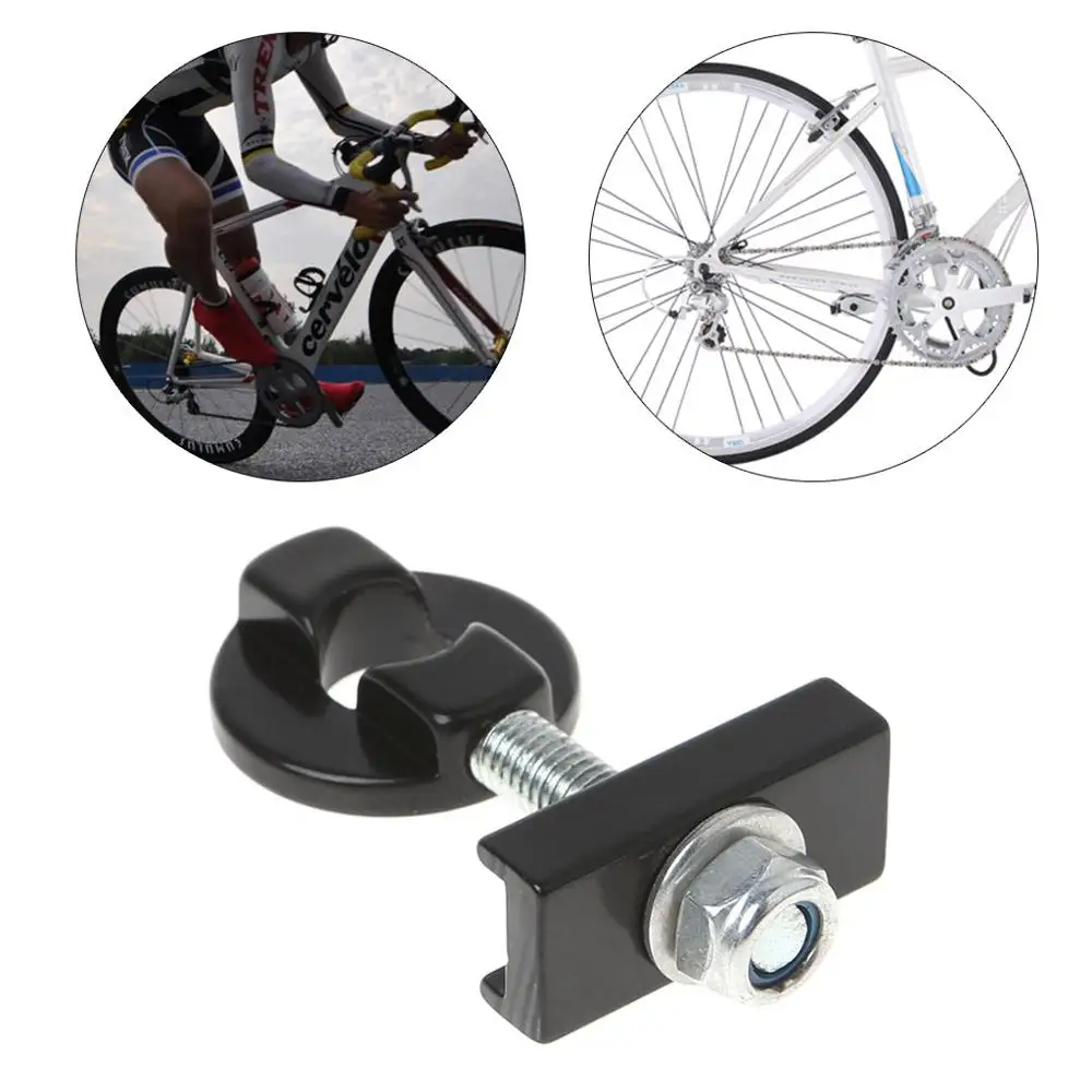 

Bicycle Chain Adjuster Tensioner Fastener Aluminum Alloy Bolt For BMX Fixie Bike