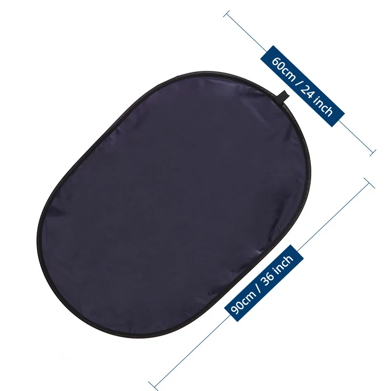 Goede Capsaver 60*90 Cm Opvouwbare Reflector 5 In 1 Multi Disc Photo Reflector 24*35 Inch Draagbare Ovale licht Diffuser Fotografie