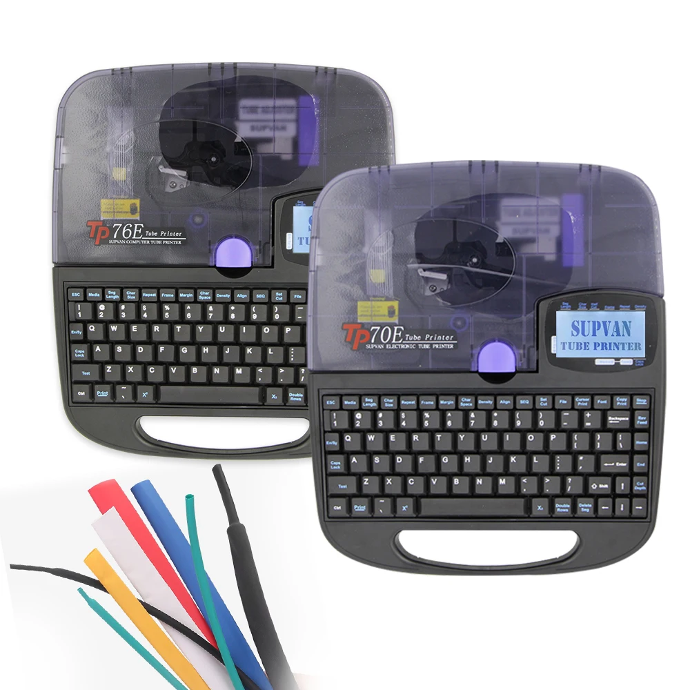 Supvan Pvc Tube Printer Ferrule Printing Machine Cable Id Printer