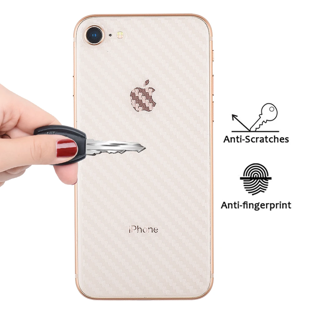 Наклейки для iPhone 7 8 SE 2020 задняя пленка 6 6S Plus X XS XR 12 11 Pro Max Mini защитная из