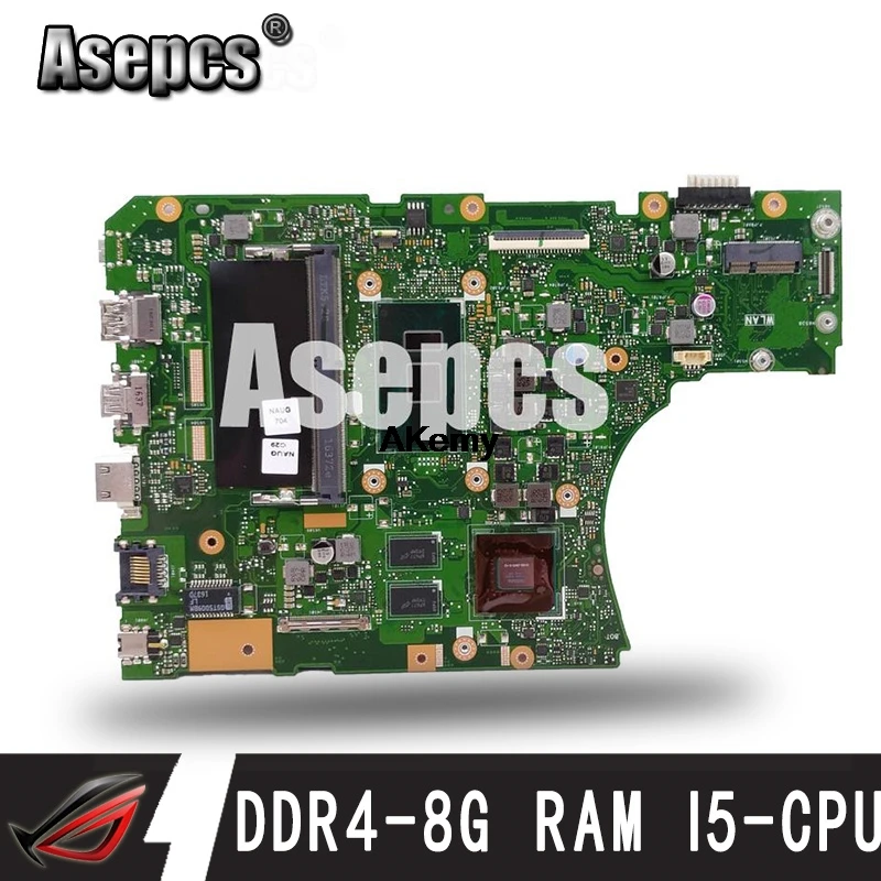 Asepcs X556UV материнская плата для ноутбука ASUS X556UV X556UQ X556UB X556UR X556U X556 тест оригинальная материнская плата DDR4-8G RAM I5-CPU Asepcs X556UV материнская плата для ноутбука ASUS X556UV X556UQ X556UB X556UR X556U X556 тест оригинальная материнская плата DDR4-8G RAM I5-CPU
