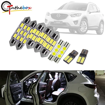 

Gtinthebox 1 Set LED Map lights/Dome lights/Trunk Lights/Vanity Mirror Lights/License Plate lights For 2013-2020 Mazda CX-5