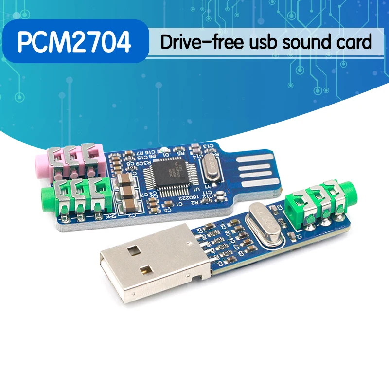 5 в Mini PCM2704 USB DAC HIFI звуковая карта Power декодер модуль платы для Arduino Raspberry Pi 16 бит |