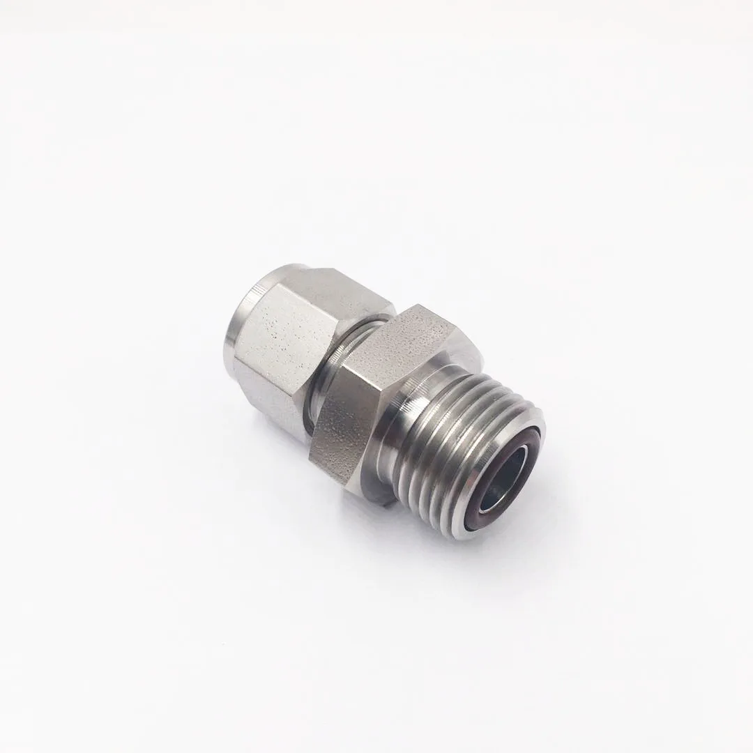 SS-8-VCO-6-810, Stainless Steel VCO O-Ring Face Seal Fitting, Tube Fitting Connector, 1/2 in. VCO Fitting x 1/2 in. Tube OD