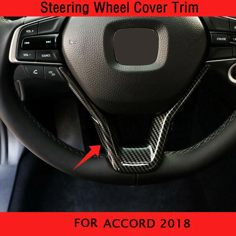 Чехол рулевого колеса автомобиля внутренняя отделка для Honda Accord 2018|Наклейки