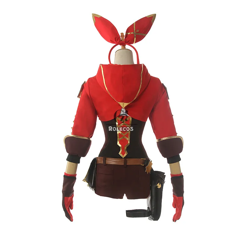 Rolecos Game Genshin Impact Amber Cosplay Costume Women Red Halloween Top Uniform Full Set -Zentai shop online H8b2394a9b7eb45d28a306ee6f22c3a7bQ.jpg