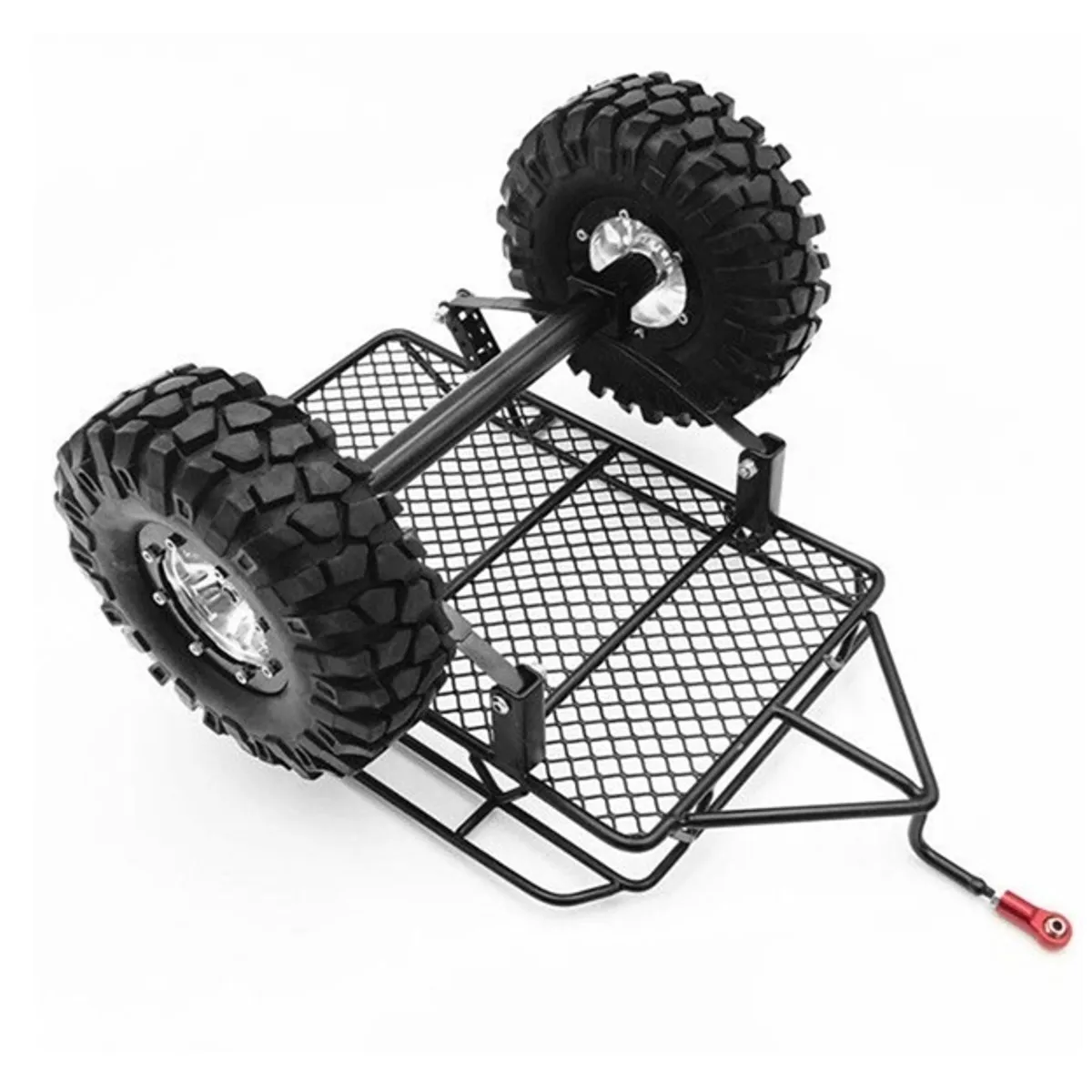1/10 металлическое Крепление прицепа для RC Гусеничный осевой SCX10 D90 TRX4 90046 Tamiya DIY Черный пульт дистанционного управления автозапчасти