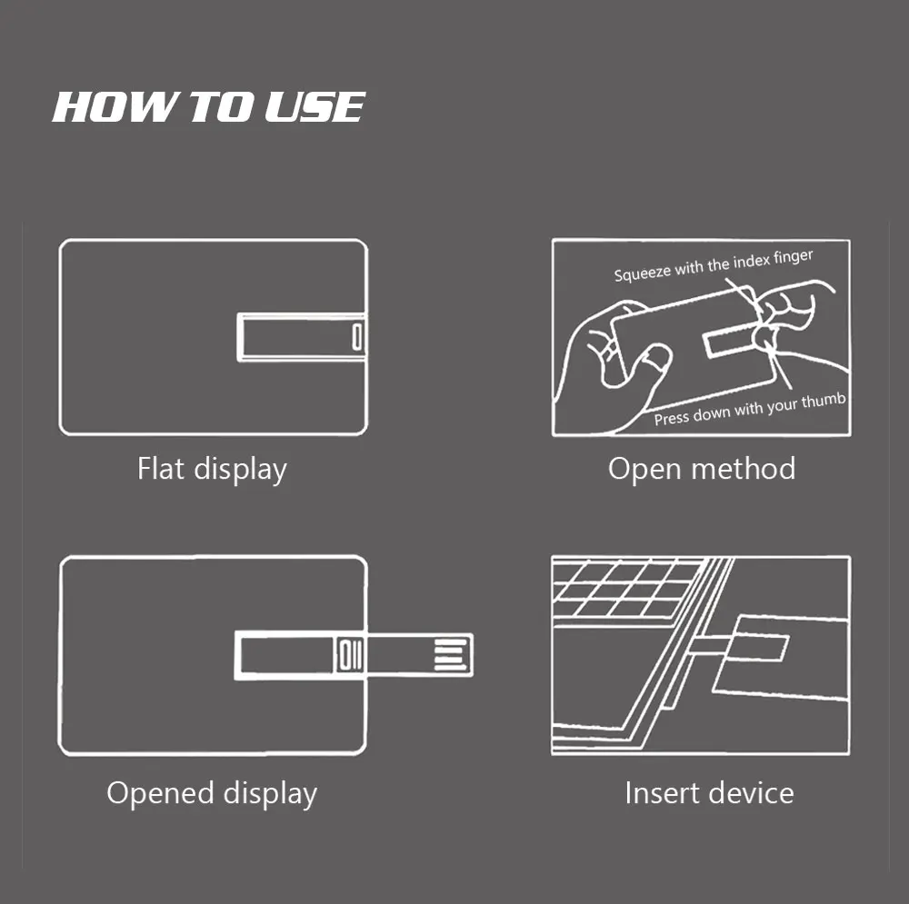 Новая кредитная карта usb флешка 8 ГБ 16 ГБ 32 ГБ 64 Гб 128 ГБ банк usb-карта флеш-накопитель 256 ГБ memoria usb флешка лучшие подарки