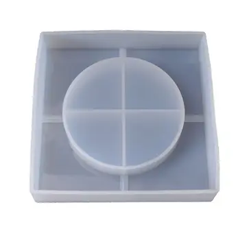 

New Square Ashtray Molds DIY Crystal Epoxy Mold High Mirror Silicone Mould Crafts Decorations Making