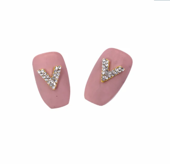 ZM 163 DIY дрель для ногтей красоты V-shape декоратор, 10 штук в сумке