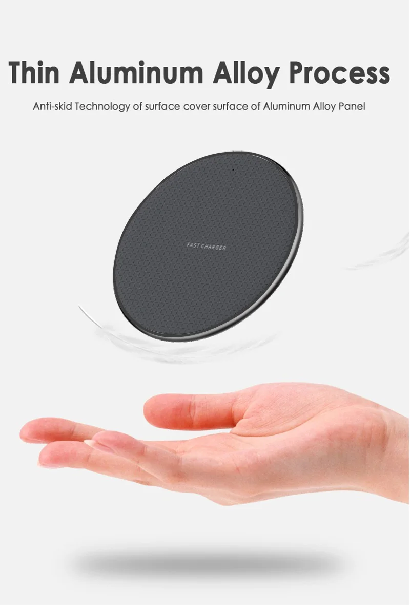 best wireless charger for iphone 10W Wireless Charger For IPhone 11 Xs Max X XR 8 Plus 10W Fast Charging Pad For Ulefone Doogee Samsung Note 9 Note 8 S10 Plus magsafe wireless charger