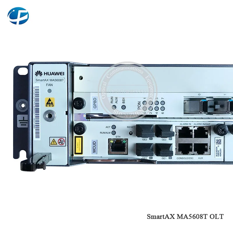 MA5608T, Hua wei GPON OLT MA5608T OLT Dispositivo 1G MCUD+ Mpwd con 8 agutos GPBD C+ аксессуары completos