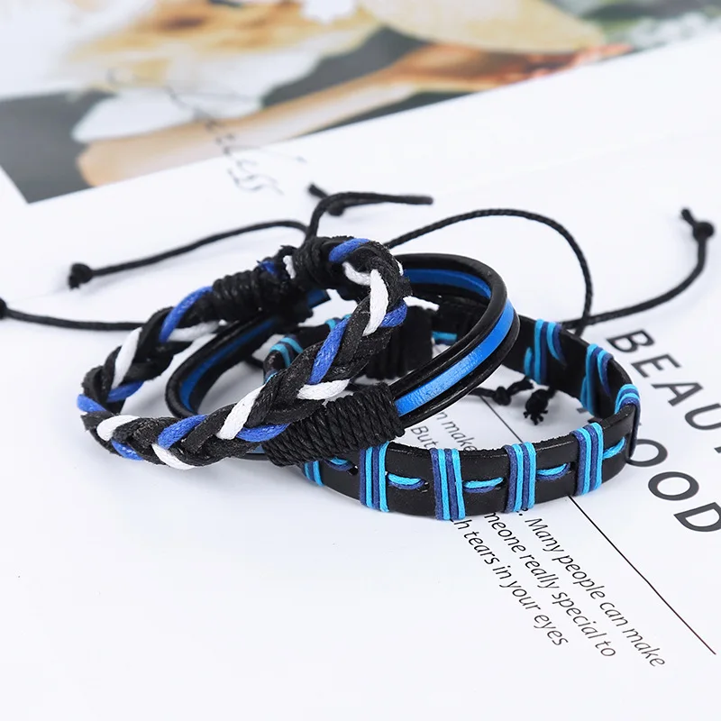Mens Leather Bracelet (3)