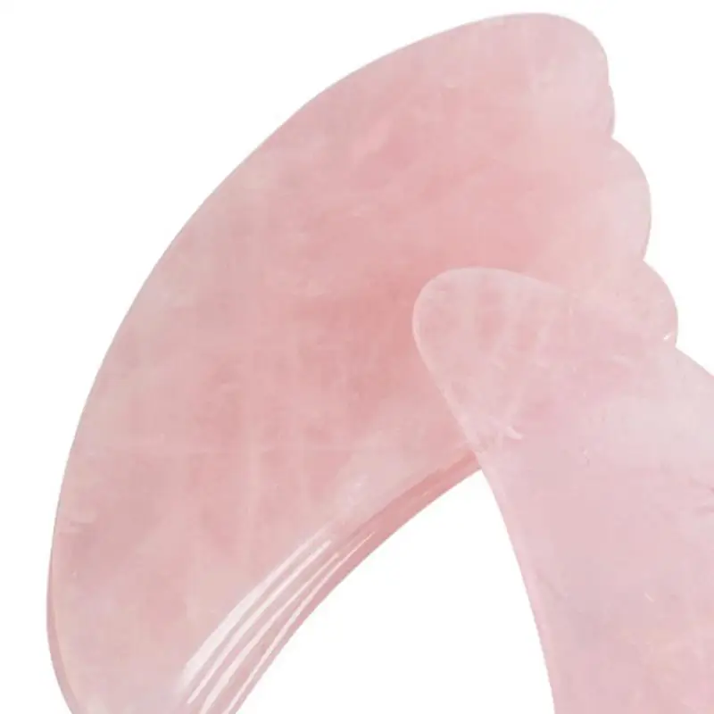 1 Pc Scrapping Stone Comfortable Natural Smooth Massager Piece for Eye Cheek Forehead