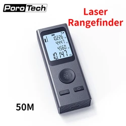 Règle de mesure infrarouge portative télémètre Laser sans fil, Instrument de mesure de décoration, règle électronique 50M e horizontal 