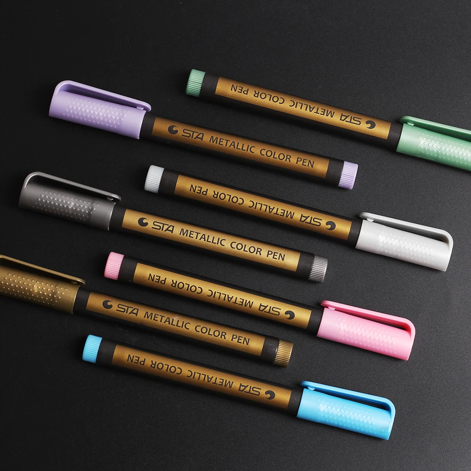 Ручка для закрашивания воска маркировки металлическая ручка золотого цвета