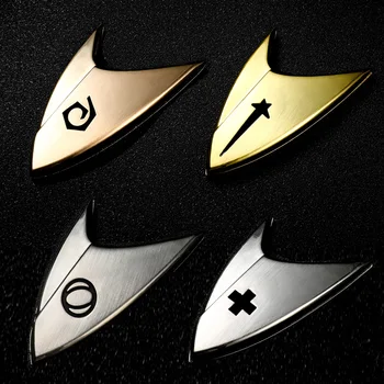

Deluxe Star Cosplay Trek Badge Cosplay Starfleet Pin Command Engineering Science Medical Division Metal Brooch Badges Props