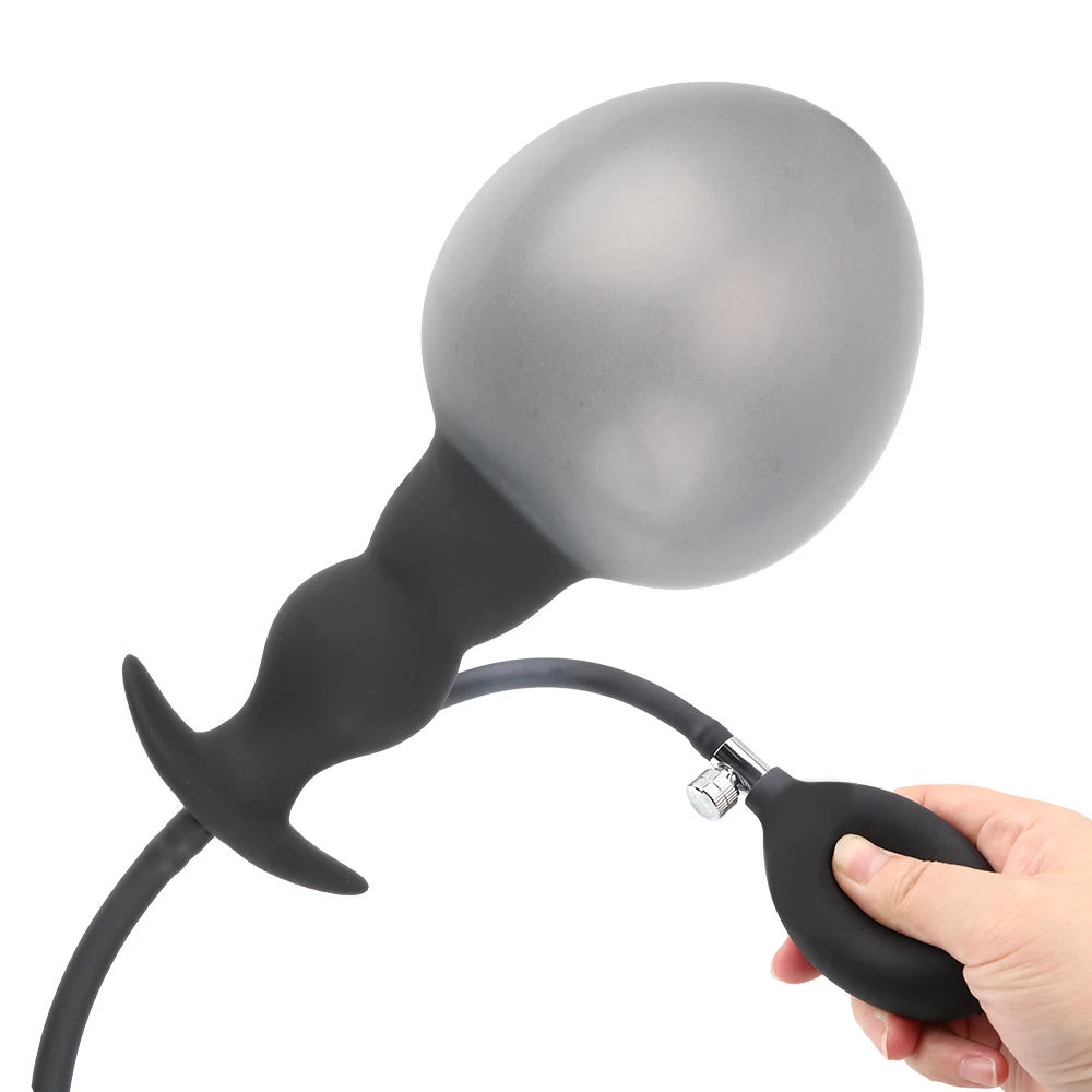 Inflatable Anal Plug And Anal Pump Dilator For Prostate Massage_voghion.com