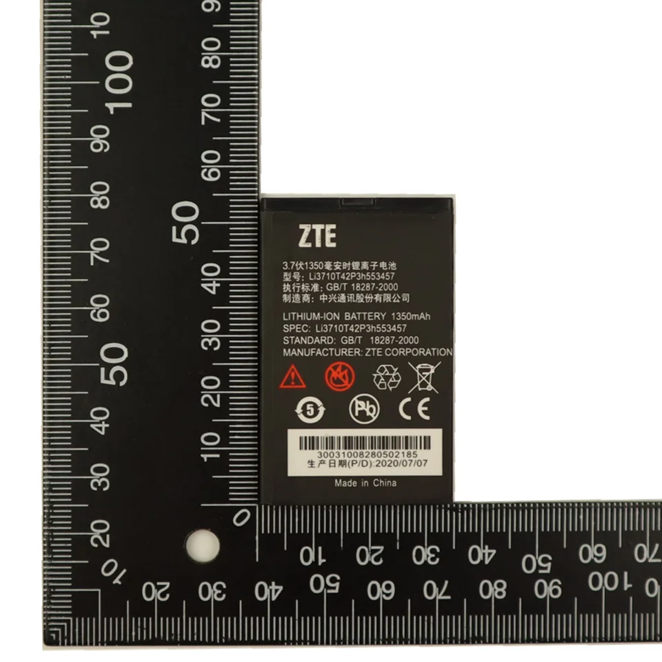 Batterie Vhbw 800 MAh Compatible ZTE S100, S131, S132, S160, S189, Z160, C190, V16