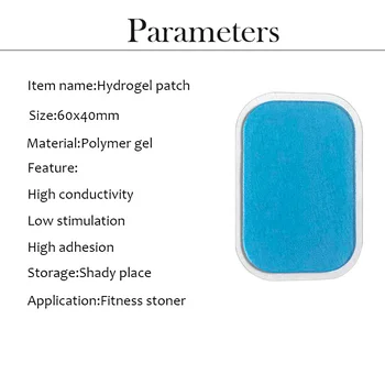 

General Purpose of Inlet Conductive Hydrogel Adhesion In Place of Water-affixed Gel-sheet Electrode Sheet By EMS Calculator