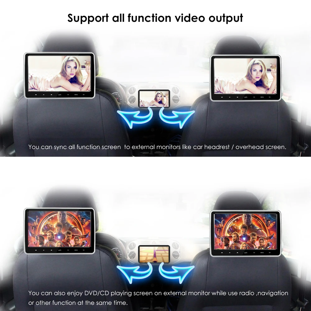 Clearance 7inch 2 Din Quad Core Android 9.0 voiture DVD GPS forToyota toundra Sequoia 2008-2013 Radio stéréo 4G WiFi OBD DVR DAB + 8