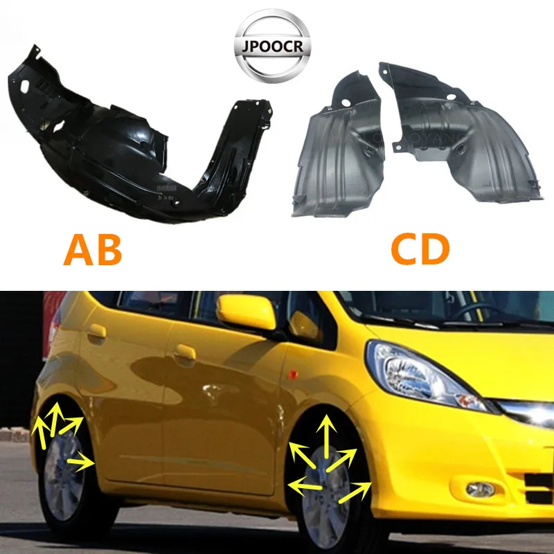 Car Wheel Fender Liner,For Honda Fit JAZZ,GE6Mudguards AliExpress