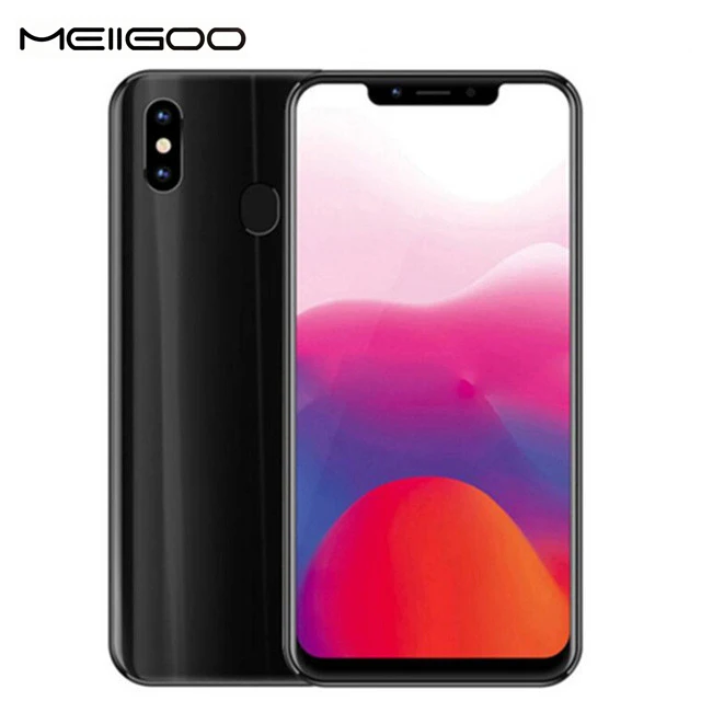 

MEIIGOO S9 4G Smartphone 6.18" 19:9 Mobile Phone Android 8.1 4GB+32GB Octa Core Face Fingerprint Unlock Cell Phones 5000mAh