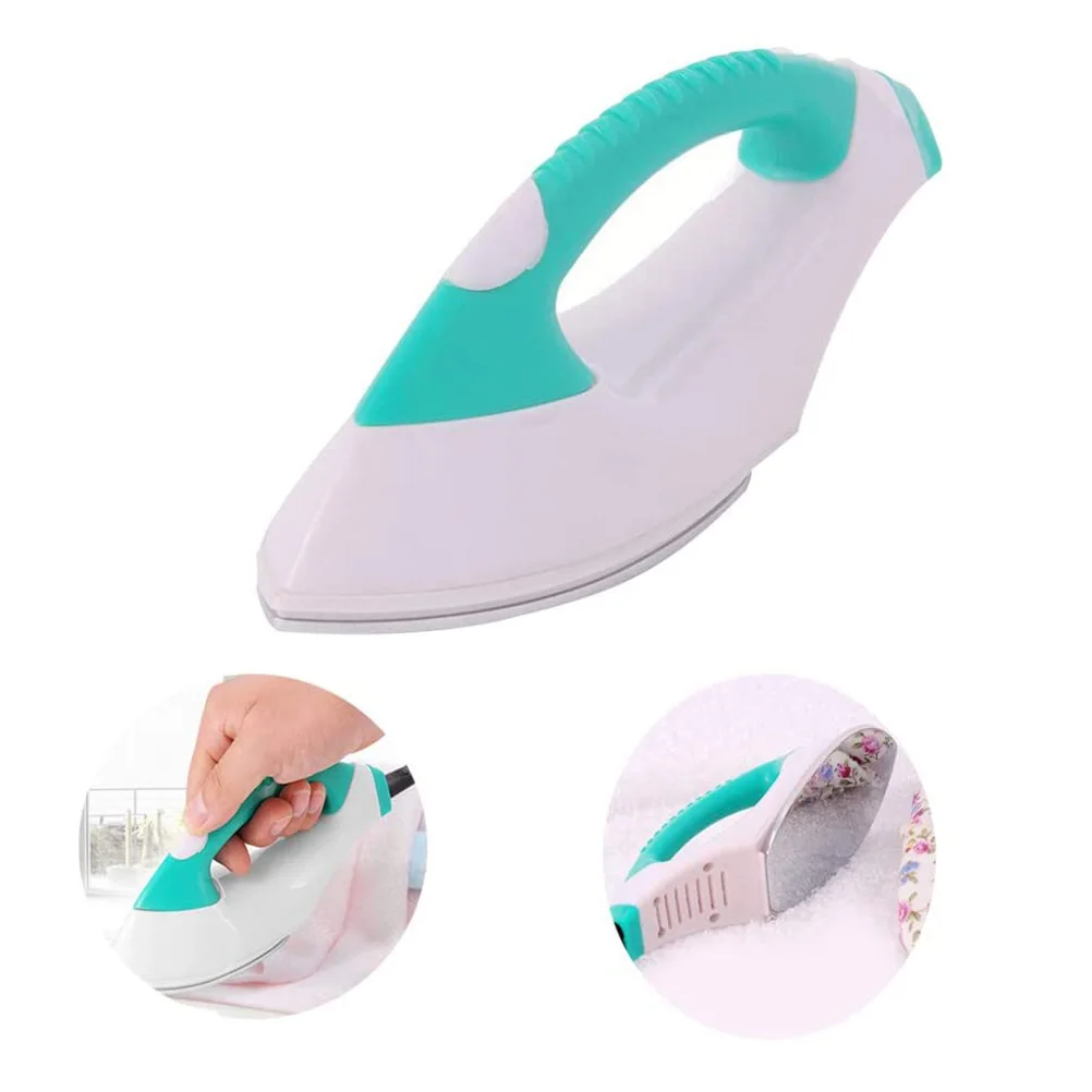 

European standard ABS Electric Iron Mini Handheld Steam Ironing Portable Lightweight Iron Ironing Board for Travel Home Use