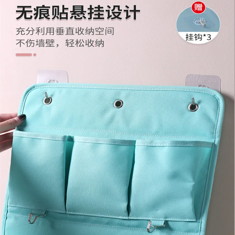 Wall hanging fabric storage bag wall hanging storage bag wall hanging. 4