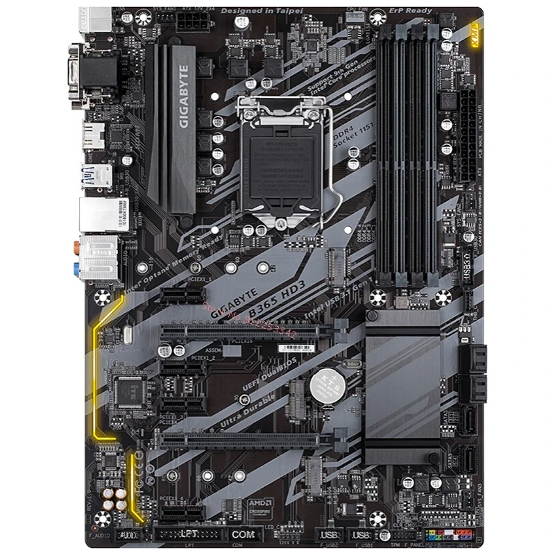 NEW For GIGABYTE GA B365 HD3 Motherboard LGA 1151 DDR4 For Intel B365 B365M USB3.0 PCI-E X16 3.0 Desktop Mainboard