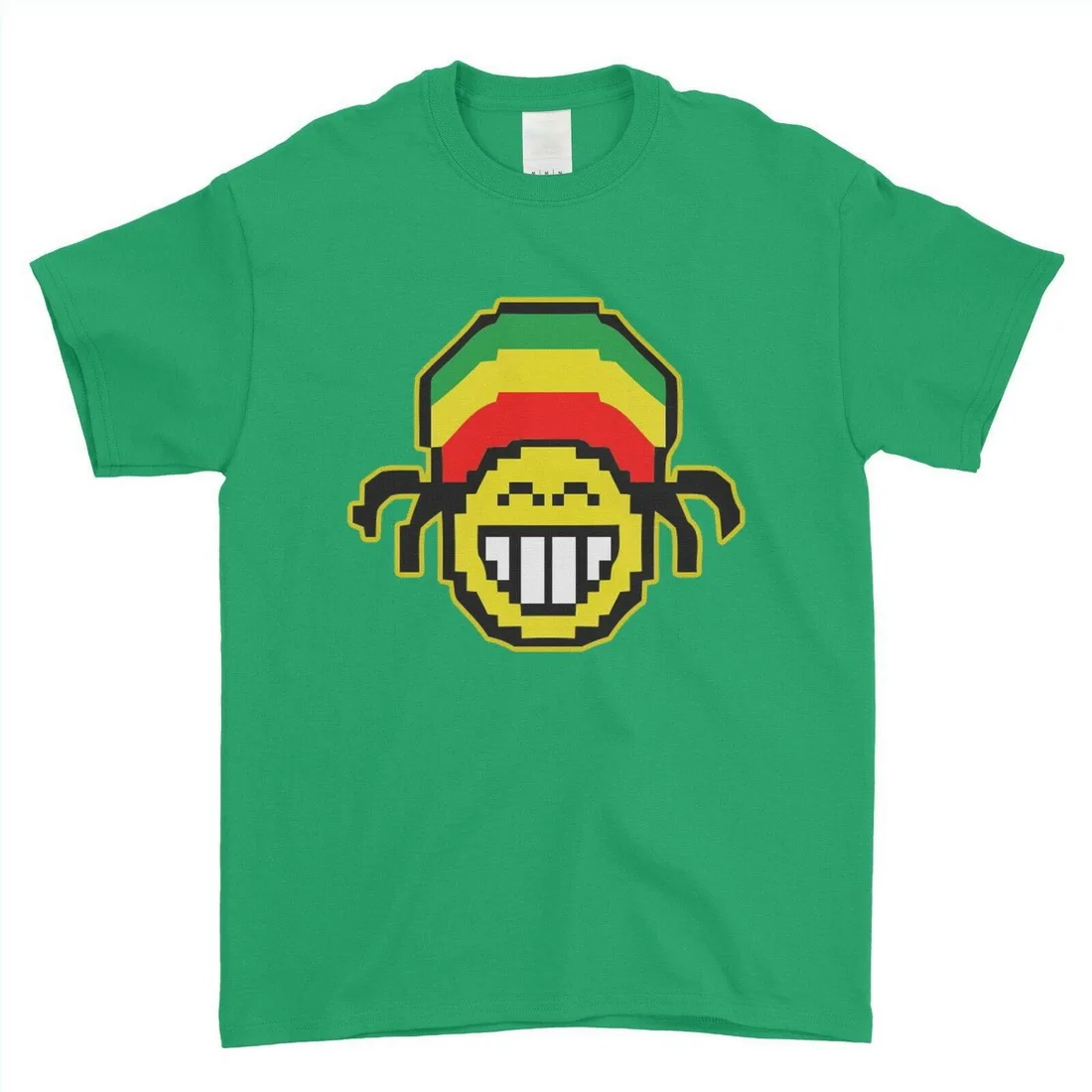 Bob Marley Laughing Reggae Rasta Jamaican Weed Boys Men Tops Tee T Shirt Top High Quality T-Shirt |