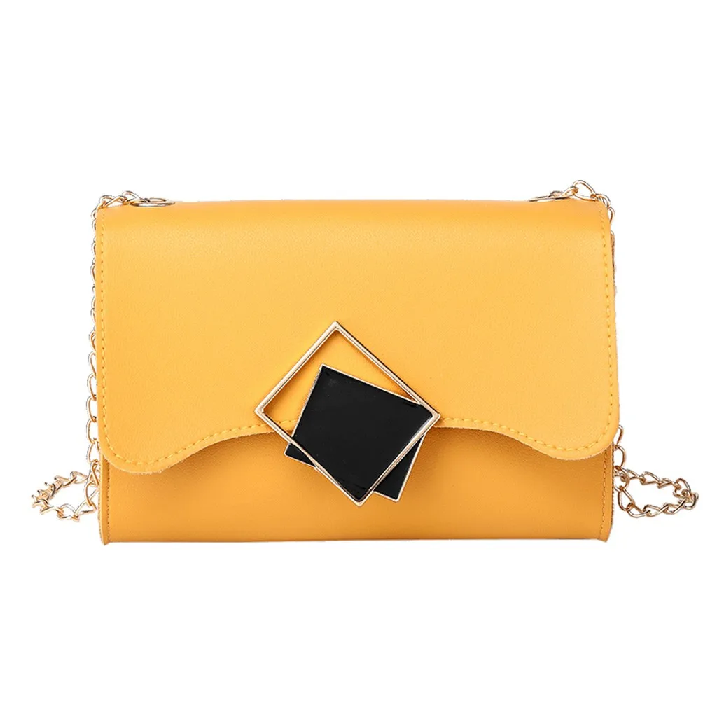 small yellow crossbody bag