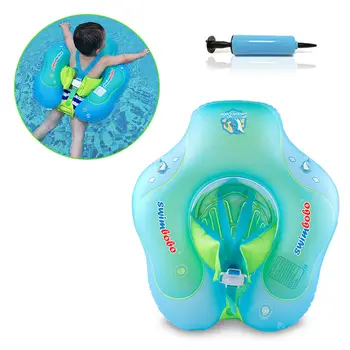 

Baby Inflatable Anti-flip Pool Swimming Float Ring for 2-4 Years Old Children Infants Bathtub Pools Swim Training