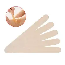 Деревянный язык-прессование кусок одноразовые язык-прессование пластины оральный осмотр салон красоты маска для лица маскирующая маска Стик