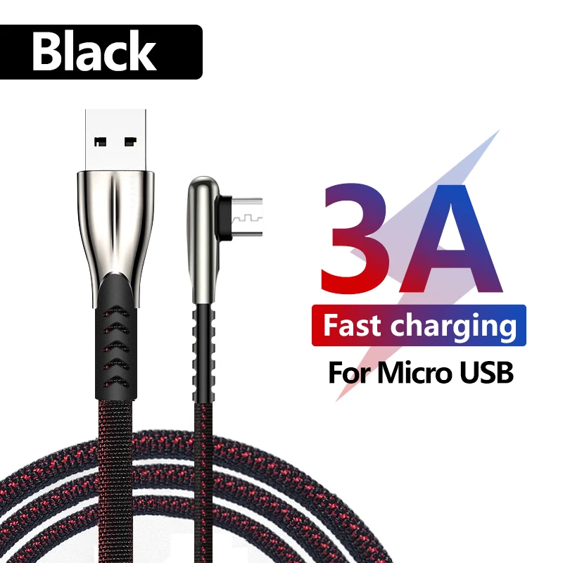 Micro USB кабель 3A нейлон Быстрая зарядка USB кабель для передачи данных для samsung Xiaomi LG планшет Android мобильный телефон usb зарядный шнур